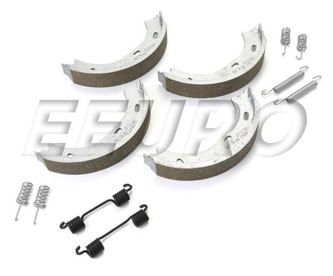 Mercedes Parking Brake Shoe Set (w/ Springs) 1264200120